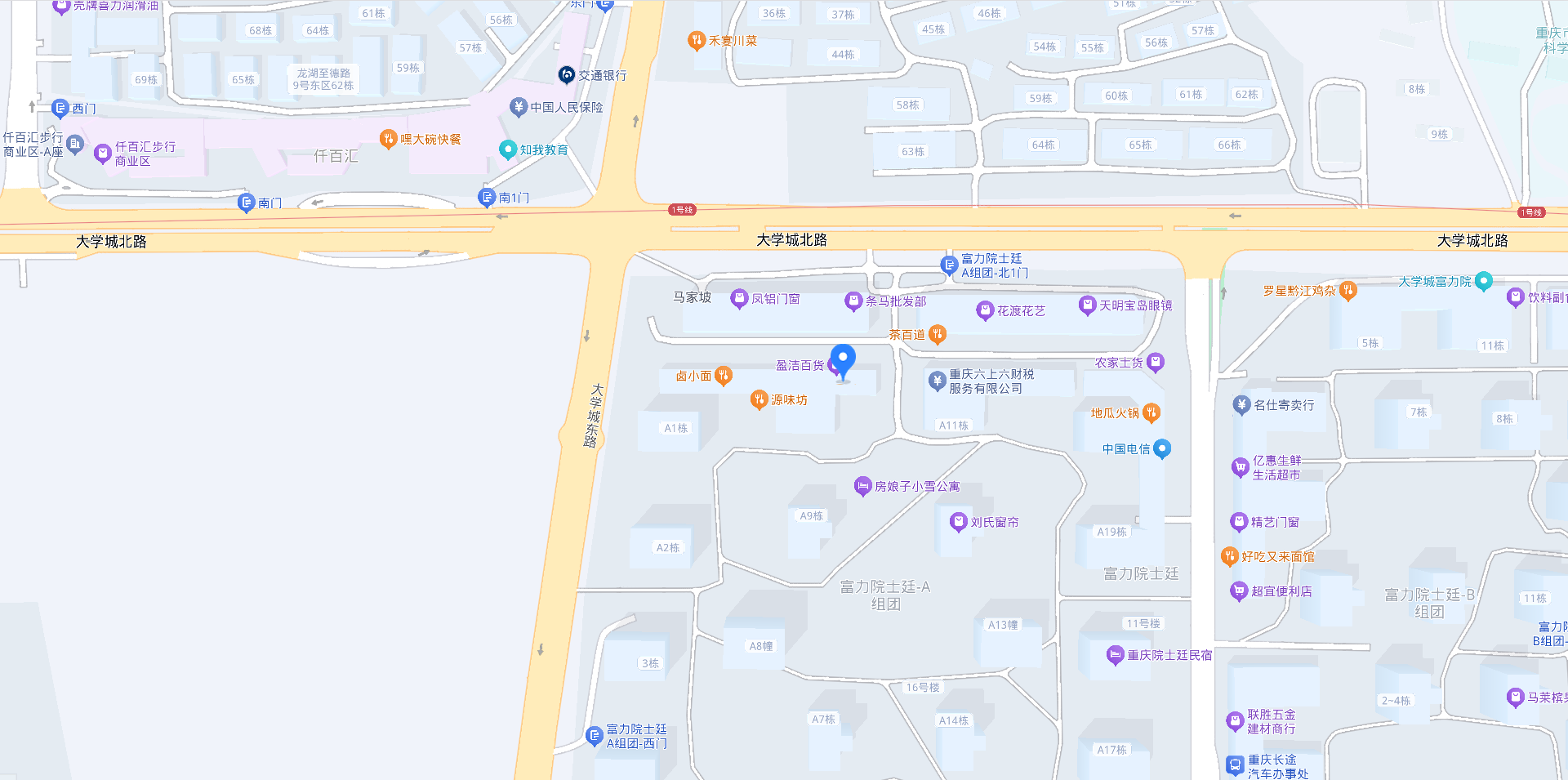 公司位置地图